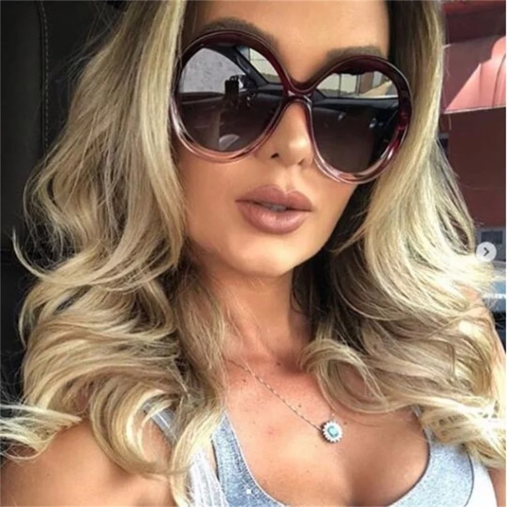 Round frame sunglasses